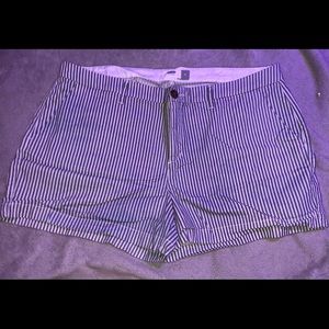 Railroad Stripped Shorts